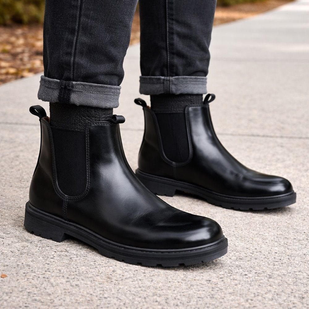 Prospector Bryan Chelsea Boots – Leather | 3M™ Insulated & Waterproof Unisex